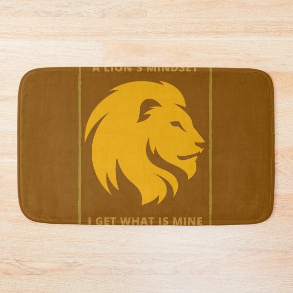 Item preview, A lion's mindset; I get what is mine; don't limit yourself; reach for more designed and sold by JM INSPIRES.