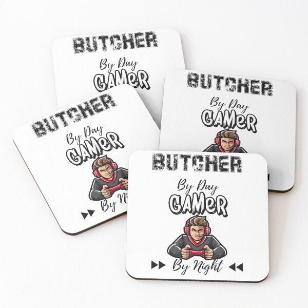 Item preview, Butcher By Day Gamer By Night designed and sold by CreacionsMeraki.