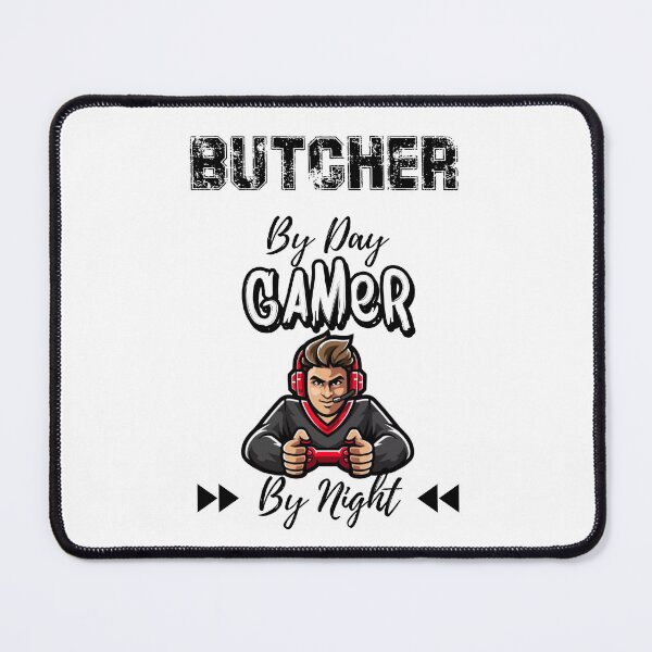 Item preview, Butcher By Day Gamer By Night designed and sold by CreacionsMeraki.