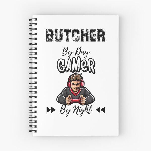 Item preview, Butcher By Day Gamer By Night designed and sold by CreacionsMeraki.