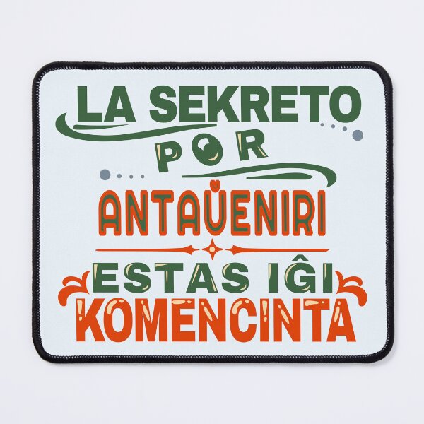 Item preview, La sekreto por antaŭeniri estas iĝi komencinta designed and sold by Zebastjan Johanzen.