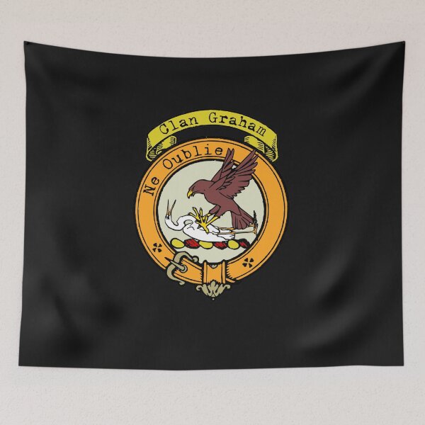 Item preview, Graham Scottish Clan Surname crest designed and sold by BagTown Clans.