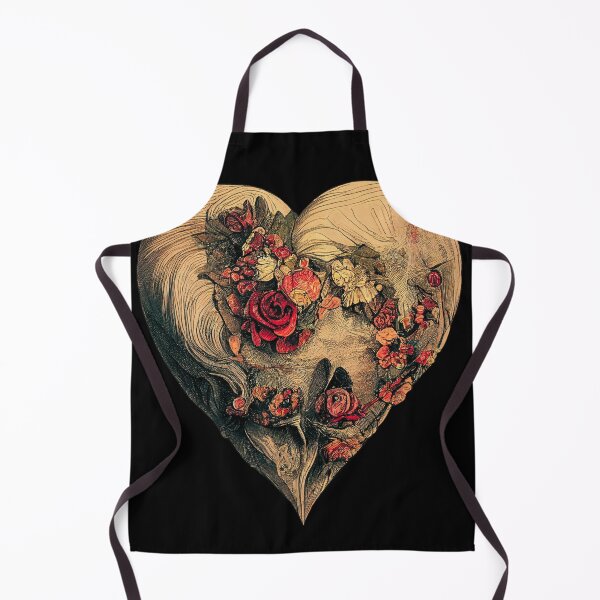 Item preview, Antique Floral Heart designed and sold by abhaley.