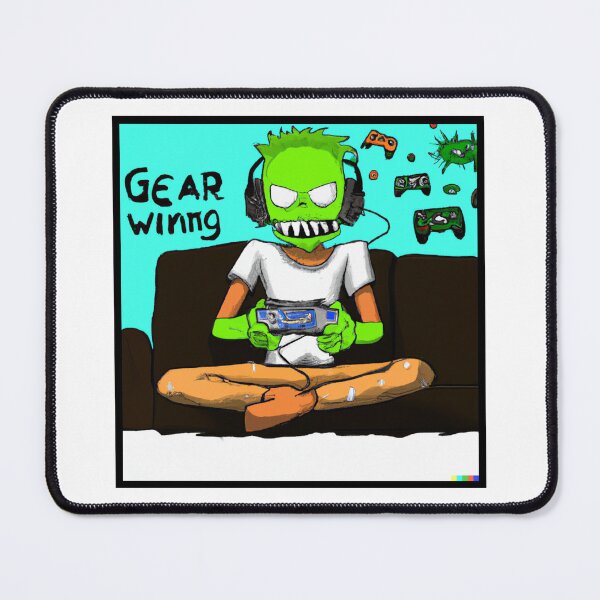 Item preview, zombie gamers | gamer drawing | gamer draw | Zombie gamer drawing designed and sold by cutenevil.