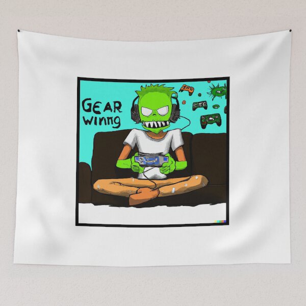 Item preview, zombie gamers | gamer drawing | gamer draw | Zombie gamer drawing designed and sold by cutenevil.