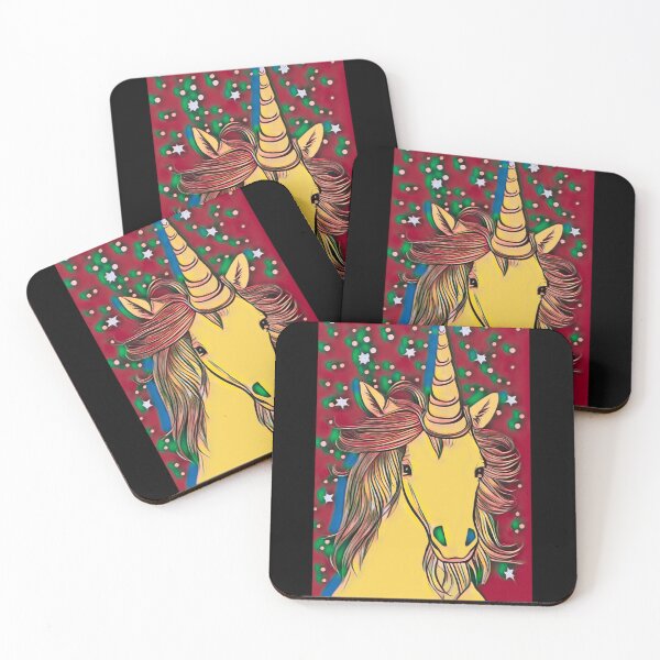 Item preview, Christmas Unicorn designed and sold by TiltedCode.