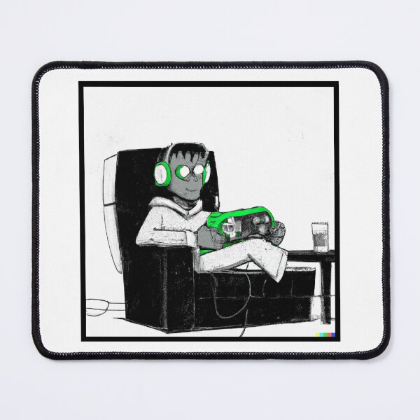 Item preview, zombie gamers | gamer drawing | gamer draw | Zombie gamer drawing designed and sold by cutenevil.