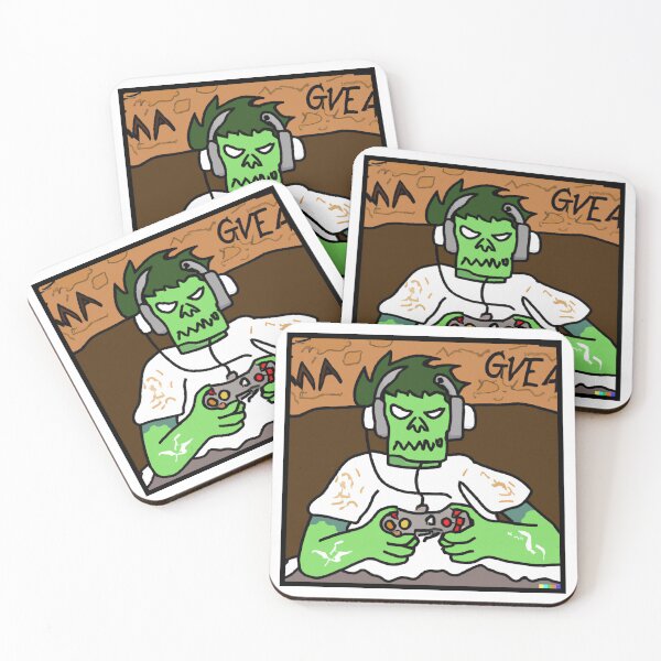 Item preview, zombie gamers | gamer drawing | gamer draw | Zombie gamer drawing designed and sold by cutenevil.