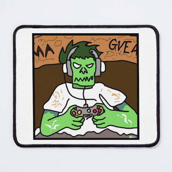 Item preview, zombie gamers | gamer drawing | gamer draw | Zombie gamer drawing designed and sold by cutenevil.