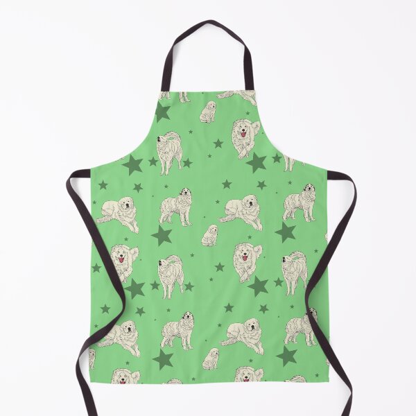Item preview, Great Pyrenees Pattern Green designed and sold by Ashley Gagnon.
