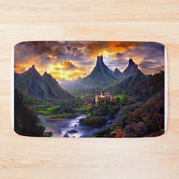 Item preview, Fantasy Landscape by Rude Kitten Designs designed and sold by rudekitten.
