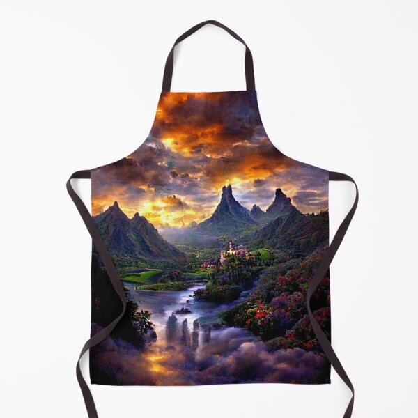 Item preview, Fantasy Landscape by Rude Kitten Designs designed and sold by rudekitten.