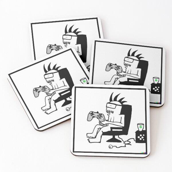 Item preview, zombie gamers | gamer drawing | gamer draw | Zombie gamer drawing designed and sold by cutenevil.
