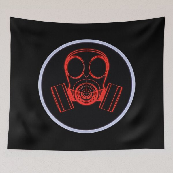 Item preview, Red Biohazard Sign, Unusual Danger Sign designed and sold by Dven-Clothes.