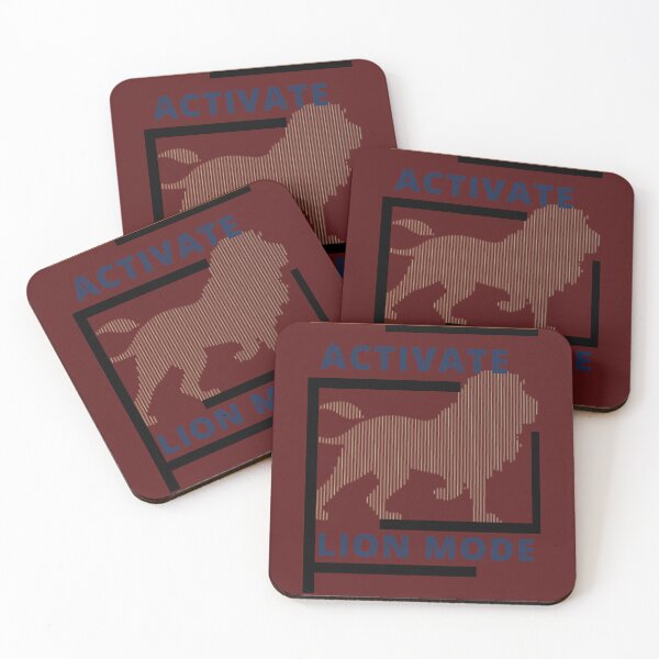Item preview, activate the Lion, cool and simple design designed and sold by JM INSPIRES.