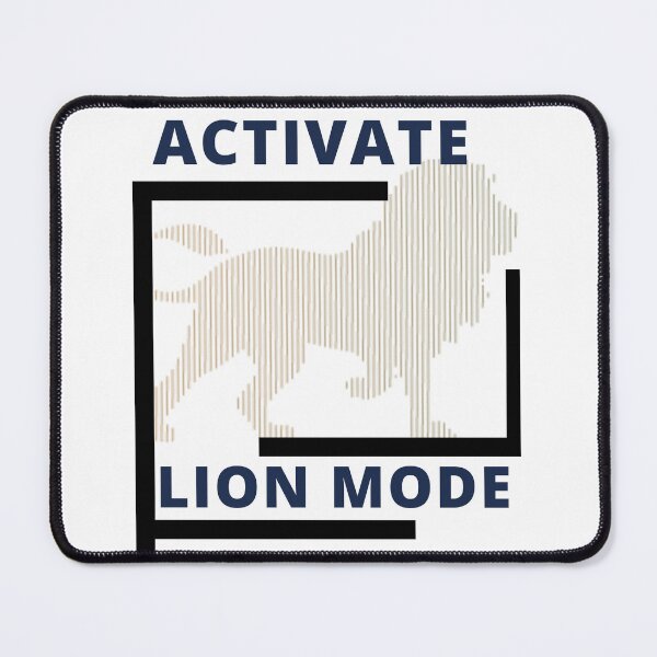 Item preview, activate the Lion, cool and simple design designed and sold by JM INSPIRES.