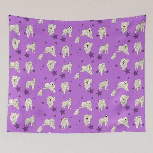 Item preview, Great Pyrenees Pattern Pink designed and sold by Ashley Gagnon.