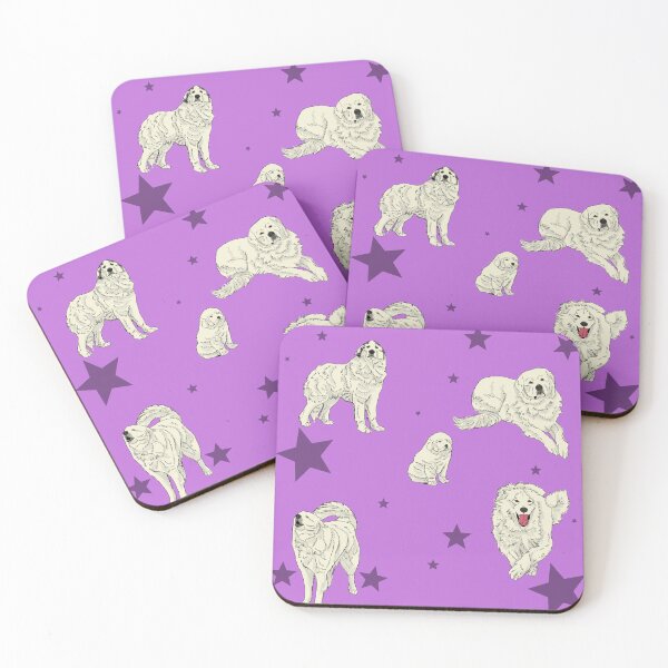 Item preview, Great Pyrenees Pattern Pink designed and sold by Ashley Gagnon.