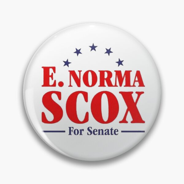 Item preview, E. Norma Scox For Senate designed and sold by Brianna Krischke.
