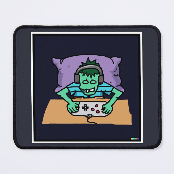 Item preview, zombie gamers | gamer drawing | gamer draw | Zombie gamer drawing designed and sold by cutenevil.