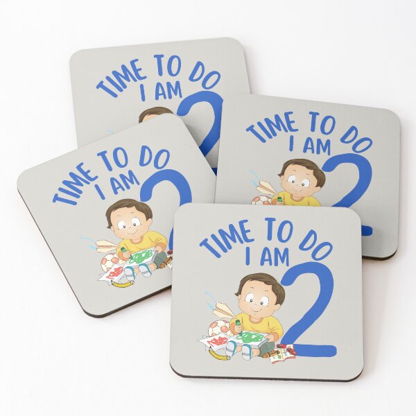 Item preview, Time To Do I am Two toddler, child, kids birthday shirt or to wear the entire year of age two designed and sold by tranquilbeach.