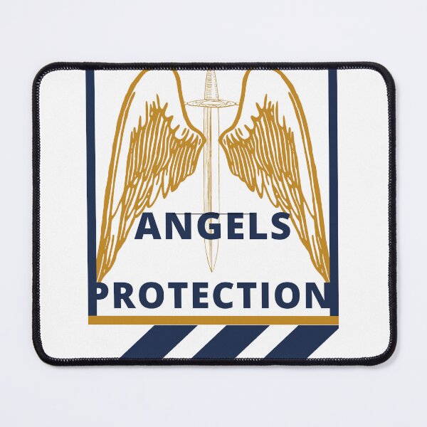 Item preview, Protected by angels 2 , cool and simple design designed and sold by JM INSPIRES.