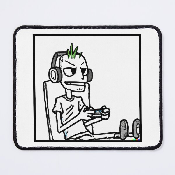 Item preview, zombie gamers | gamer drawing | gamer draw | Zombie gamer drawing designed and sold by cutenevil.