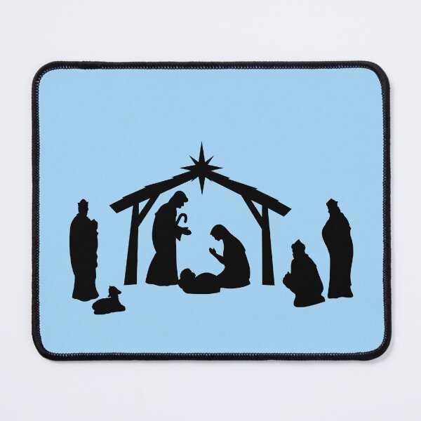 Item preview, Full Christmas Nativity Silhouette designed and sold by Lady-Lilac.