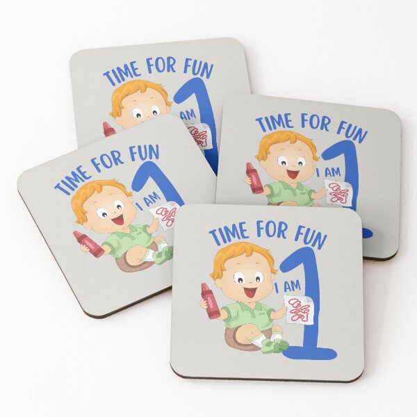 Item preview, Time for Fun I am One 1 toddler, child, kids birthday shirt or to wear the entire year of age two designed and sold by tranquilbeach.