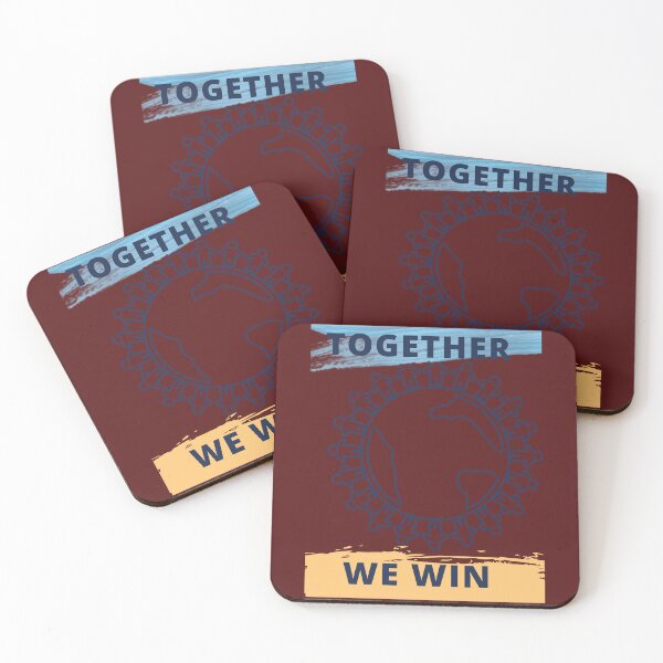 Item preview, Together we win, one love designed and sold by JM INSPIRES.
