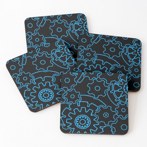 Item preview, Black and blue gearhead designed and sold by BJG1966.