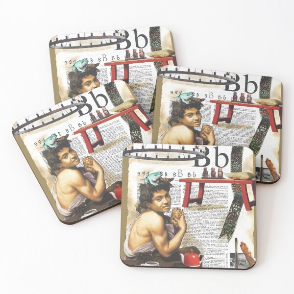 Item preview, Bacchus Roman God Caravaggio Dictionary Collage Parody designed and sold by KathyGrippi.