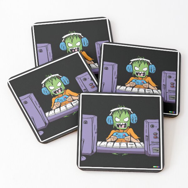 Item preview, zombie gamers | gamer drawing | gamer draw | Zombie gamer drawing designed and sold by cutenevil.