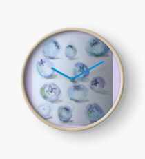 Summer Blueberries Clock