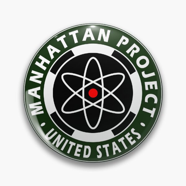 Manhattan Project Patch Pin