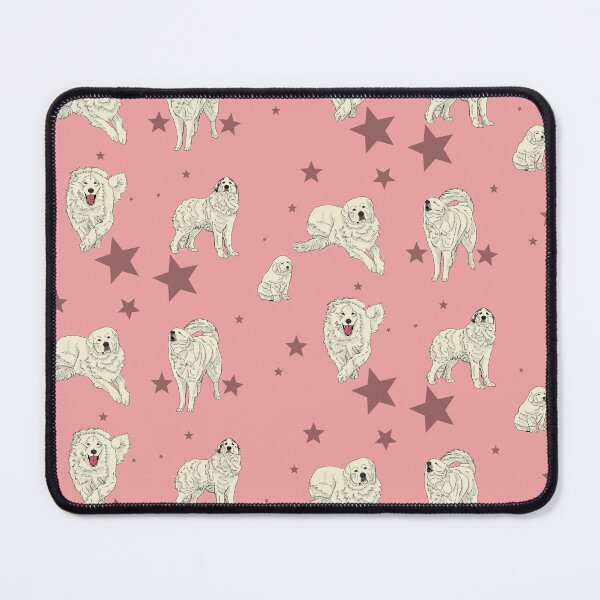 Item preview, Great Pyrenees Pattern Pink designed and sold by Ashley Gagnon.