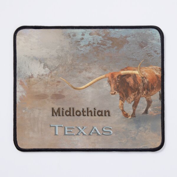 Item preview, Longhorn Bull Midlothian designed and sold by Elisabeth Lucas.