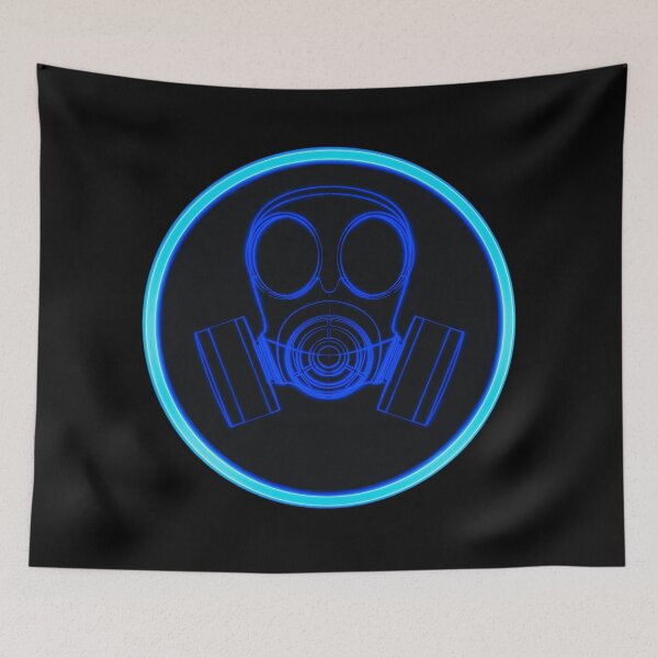 Item preview, Blue Biohazard Sign, Unusual Danger Sign designed and sold by Dven-Clothes.