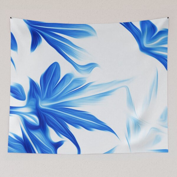 Item preview, Blue Maple Leaves designed and sold by fatenanwar.