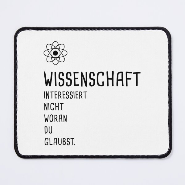 Artikelvorschau, Wissenschaft - nicht Glaube - Physik entworfen und verkauft von OVMEngemann.