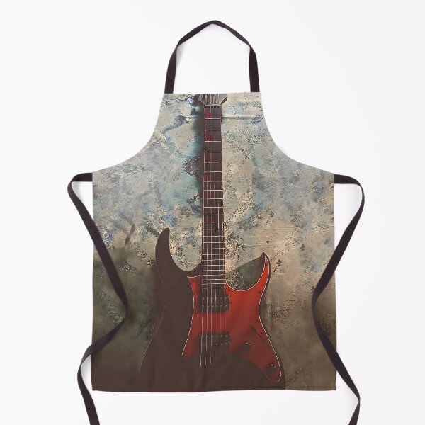 Item preview, Red Electric Guitar Wallpaper designed and sold by ArtParadox.