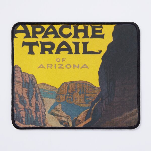Item preview, Apache Trail Arizona Vintage Travel Poster designed and sold by vintagevivian.
