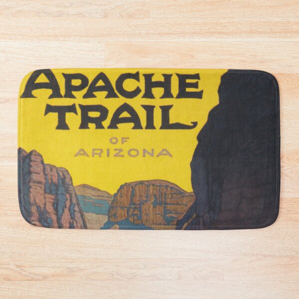 Item preview, Apache Trail Arizona Vintage Travel Poster designed and sold by vintagevivian.