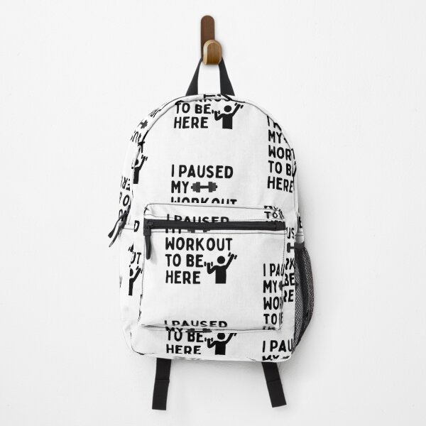Item preview, I Paused My Workout To Be Here designed and sold by nextneveldesign.