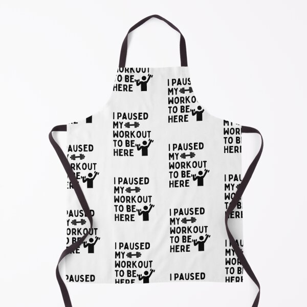 Item preview, I Paused My Workout To Be Here designed and sold by nextneveldesign.