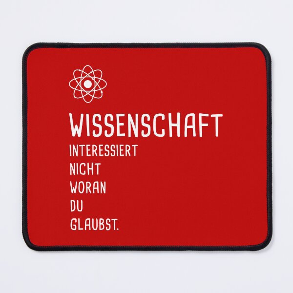 Artikelvorschau, Wissenschaft - nicht Glaube - Physik entworfen und verkauft von OVMEngemann.