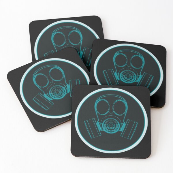 Item preview, Turquoise Biohazard Sign, Unusual Danger Sign designed and sold by Dven-Clothes.