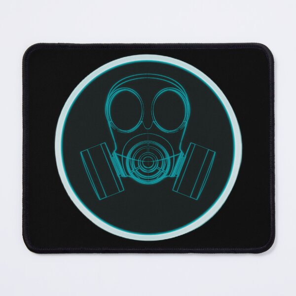 Item preview, Turquoise Biohazard Sign, Unusual Danger Sign designed and sold by Dven-Clothes.