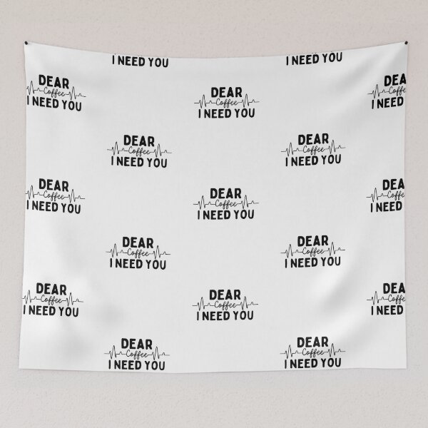 Item preview, Dear Coffee I Need You designed and sold by nextneveldesign.