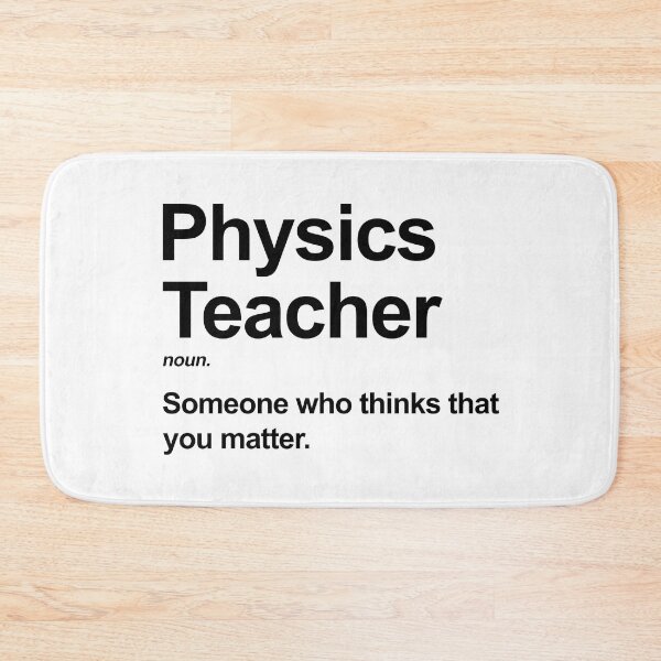 Item preview, Funny Physics Teacher Definition designed and sold by allysmar.